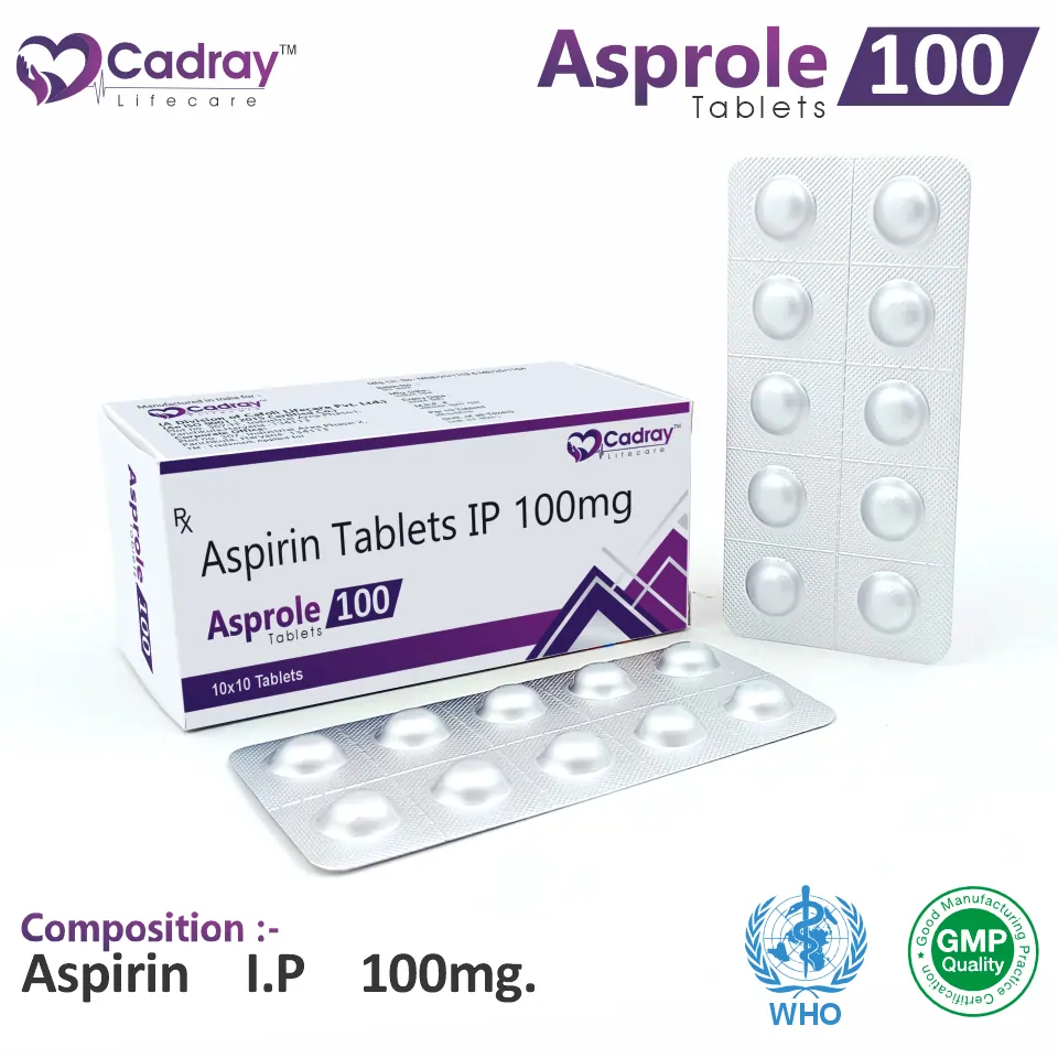 Aspirin 100mg Tablet PCD Pharma